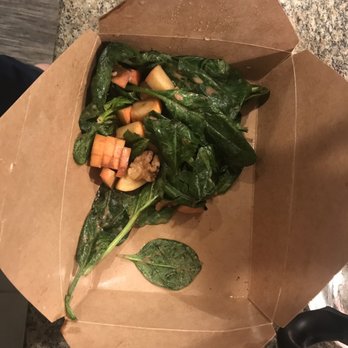 Razan's Organic Kitchen - Spinach Apple Walnut Salad - Mediterranean Near Me - Berkeley, California Razan's Organic Kitchen - Spinach Apple Walnut Salad - Mediterranean Near Me - Berkeley, California