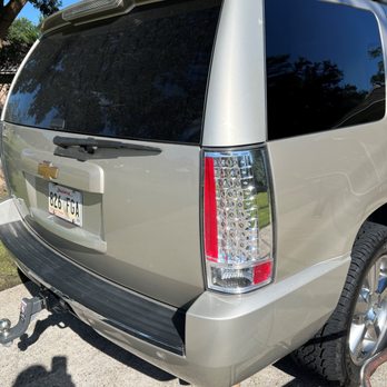A J Dohmann Chevrolet Cadillac - dent repai at rear right tail light and bumper repaired repainted - Car Dealers Near Me - Berwick, Louisiana A J Dohmann Chevrolet Cadillac - dent repai at rear right tail light and bumper repaired repainted - Car Dealers Near Me - Berwick, Louisiana