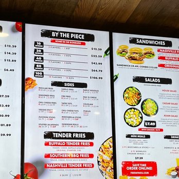 Fire Wings - Menu 2/2022 - Chicken Shop Near Me - Irvine, California Fire Wings - Menu 2/2022 - Chicken Shop Near Me - Irvine, California
