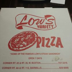 Low's Pizza & Sandwiches - Pizza Night
