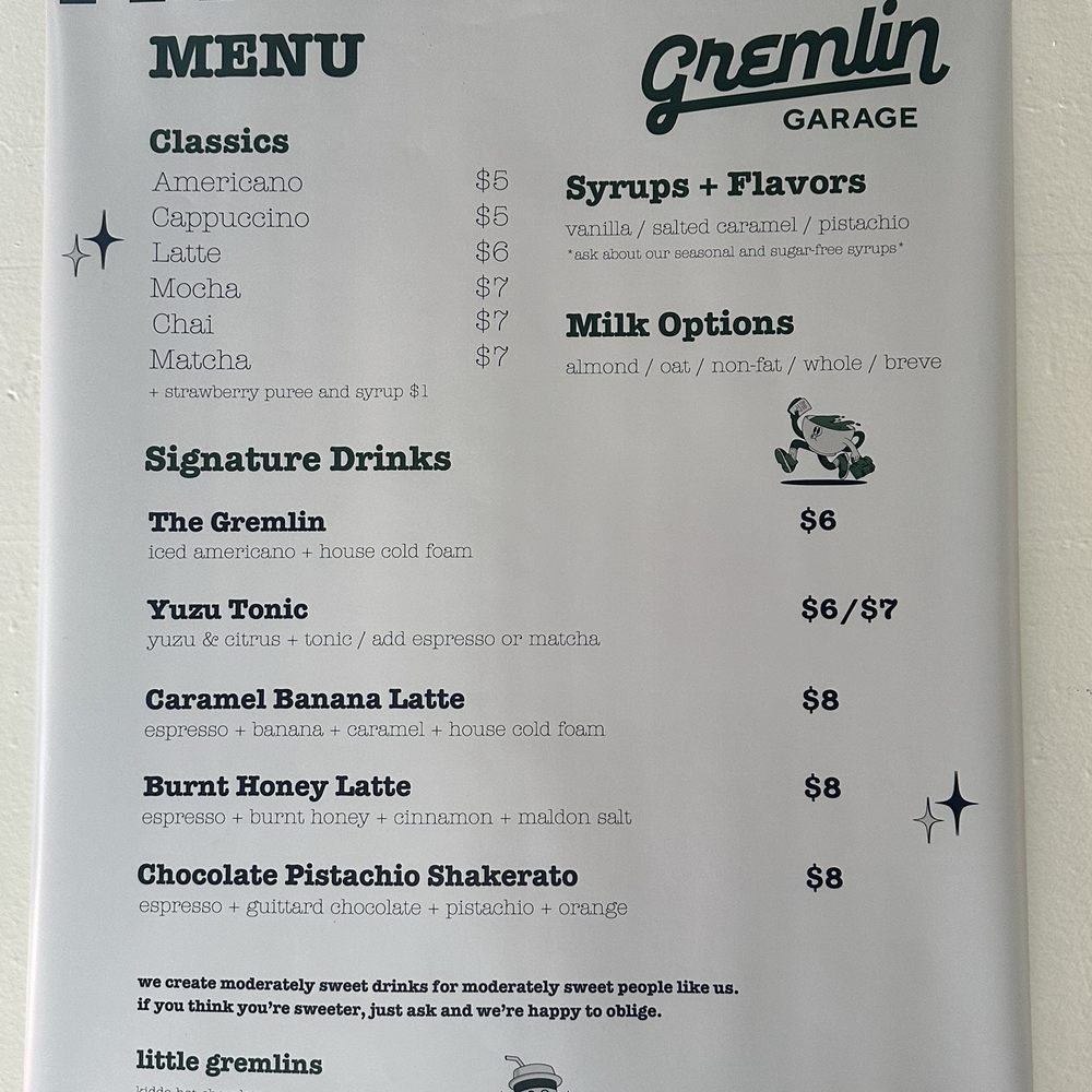 Gremlin Garage - Coffee & Tea Near Me - Costa Mesa, California Gremlin Garage - Coffee & Tea Near Me - Costa Mesa, California