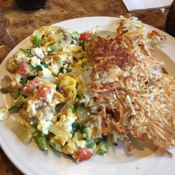 Gail's Carriage Inn - Greek scrambler! 4 Stars! - Breakfast & Brunch Near Me - Des Plaines, Illinois Gail's Carriage Inn - Greek scrambler! 4 Stars! - Breakfast & Brunch Near Me - Des Plaines, Illinois