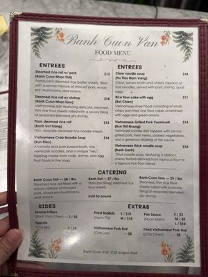 Menu photo 1 Van Bánh Cuốn Garland, TX Menu photo 1 Van Bánh Cuốn Garland, TX