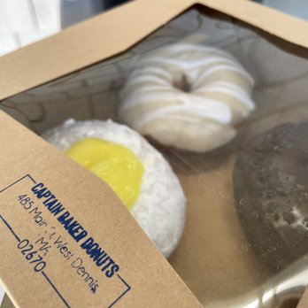 Captain Baker Donuts - Donuts Near Me - West Dennis, Massachusetts Captain Baker Donuts - Donuts Near Me - West Dennis, Massachusetts