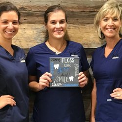John B Jett, DMD - Jett Dental - Our 3 hygienists from left: Katie, Angela, Susan