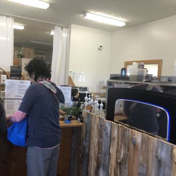 Stella’s Gelato & Cafe - two people at counter - Desserts Near Me - Tobermory, Ontario Stella’s Gelato & Cafe - two people at counter - Desserts Near Me - Tobermory, Ontario
