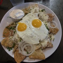 Chilaquiles verdes Chilaquiles verdes
