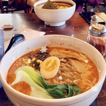 Ramen Parlor - Spicy pork tan tan ramen and I added corn. So good - Ramen Near Me - San Mateo, California Ramen Parlor - Spicy pork tan tan ramen and I added corn. So good - Ramen Near Me - San Mateo, California