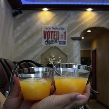 Lucky Nails & Spa - New complimentary drinks with service, and mimosas Saturday and Sunday! What a treat :) - Nail Salons Near Me - Culver City, California Lucky Nails & Spa - New complimentary drinks with service, and mimosas Saturday and Sunday! What a treat :) - Nail Salons Near Me - Culver City, California