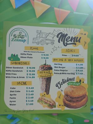 Menu photo 2 Zennup Mediterranean Sunnyvale, CA Menu photo 2 Zennup Mediterranean Sunnyvale, CA