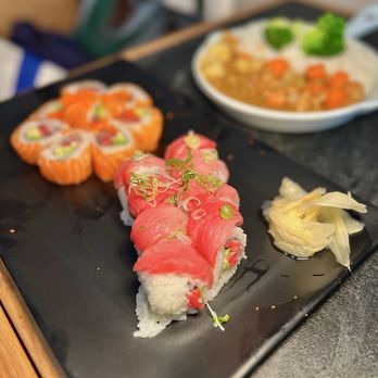 Sumi Sushi - Hamachi Lover Roll * ($13.95) - Sushi Bars Near Me - San Jose, California Sumi Sushi - Hamachi Lover Roll * ($13.95) - Sushi Bars Near Me - San Jose, California