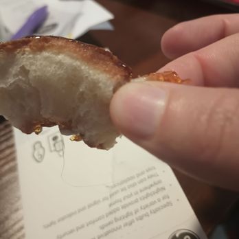 Friendly Donuts - Hair inside donut - Donuts Near Me - Orange, California Friendly Donuts - Hair inside donut - Donuts Near Me - Orange, California