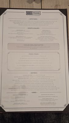 Menu photo 3 980 Prime Cripple Creek, CO