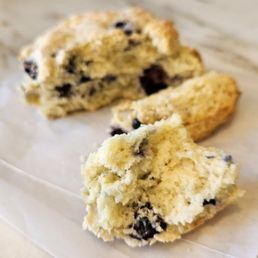 Blueberry biscuit