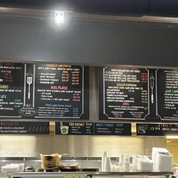 Menu (as of Oct 2025)