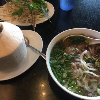 Pho Saigon Pearl - Fresh Coconut and beef brisket pho - Vietnamese Near Me - Irvine, California Pho Saigon Pearl - Fresh Coconut and beef brisket pho - Vietnamese Near Me - Irvine, California