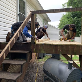 Phelps Rapid Renovations - Teaching and training attaching floorboards - Decks & Railing Near Me Phelps Rapid Renovations - Teaching and training attaching floorboards - Decks & Railing Near Me