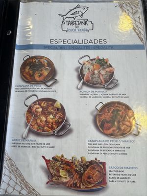 Menu photo 1 Taberna do Pouca Roupa Nazaré, 10