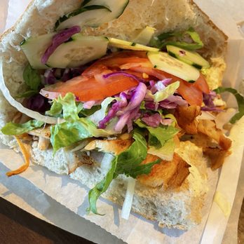 Berlins - Chicken Döner Sandwich - Bubble Tea Near Me - Los Angeles, California