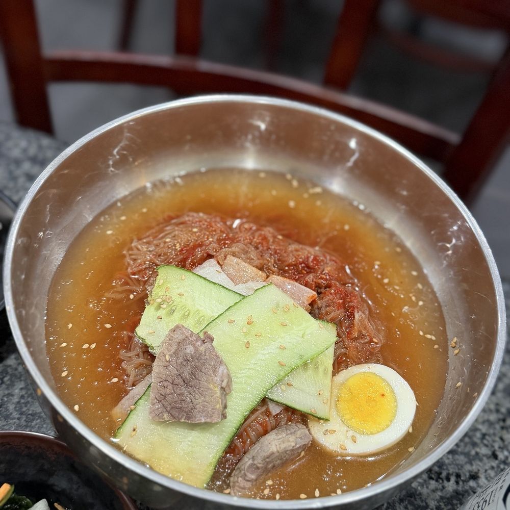 Tofu Bean Korean BBQ - Bibim Naeng Myun - Korean Near Me - Rowland Heights, California