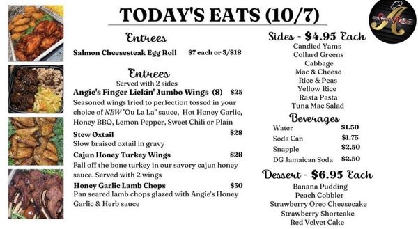Menu photo 7 Angie's Soul House West Babylon, NY Menu photo 7 Angie's Soul House West Babylon, NY