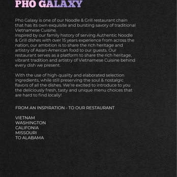 Pho Galaxy - Vietnamese Near Me - Madison, Alabama Pho Galaxy - Vietnamese Near Me - Madison, Alabama