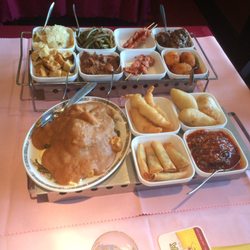 Rasa Senang - Indische rijsttafel voor 3 personen