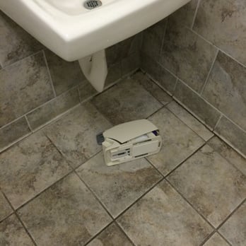 CVS Pharmacy - There is no soap. The soap dispenser is on the dirty floor. - Drugstores Near Me - Arcadia, California CVS Pharmacy - There is no soap. The soap dispenser is on the dirty floor. - Drugstores Near Me - Arcadia, California