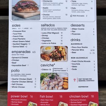 Peruvian Brothers - Menu - Peruvian Near Me - Arlington, Virginia Peruvian Brothers - Menu - Peruvian Near Me - Arlington, Virginia