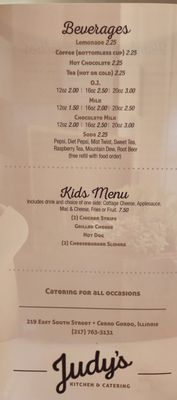 Menu photo 5 Judy's Kitchen & Catering Cerro Gordo, IL Menu photo 5 Judy's Kitchen & Catering Cerro Gordo, IL