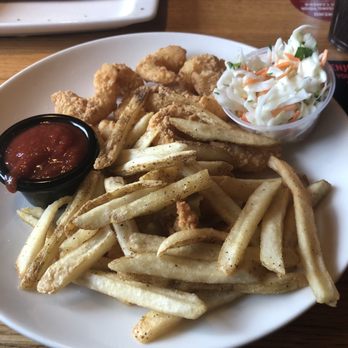Applebee's Grill + Bar - Double Crunch Shrimp with coleslaw and fries - American Near Me - Camby, Indiana