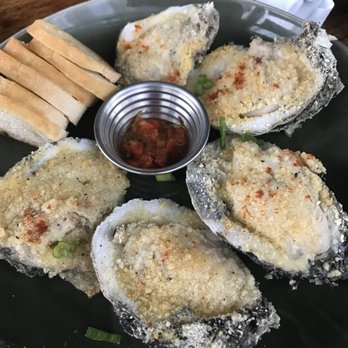 Herbe Sainte - Baked oysters. Melt in your mouth good. - Cajun/Creole Near Me - Omaha, Nebraska Herbe Sainte - Baked oysters. Melt in your mouth good. - Cajun/Creole Near Me - Omaha, Nebraska