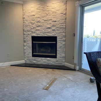 Coastal Ceramic Tile - Fireplace! Awaiting flooring. - Tiling Near Me - Pinellas Park, Florida Coastal Ceramic Tile - Fireplace! Awaiting flooring. - Tiling Near Me - Pinellas Park, Florida