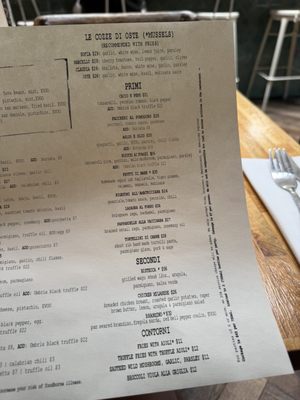 Menu photo 1 OSTE Los Angeles, CA