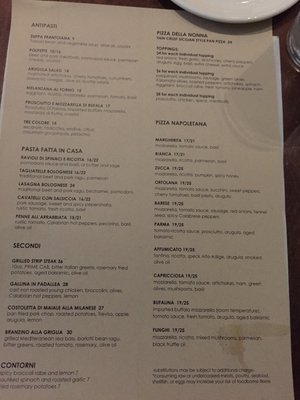 Menu photo 5 Inatteso Pizzabar New York, NY Menu photo 5 Inatteso Pizzabar New York, NY