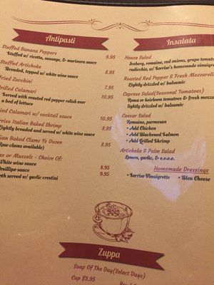 Menu photo 6 Sorriso Ristorante Frankfort, IL Menu photo 6 Sorriso Ristorante Frankfort, IL