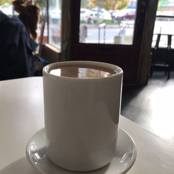Courier Coffee Roasters - Earl Grey with a splash of oat milk - Coffee Roasteries Near Me - Portland, Oregon