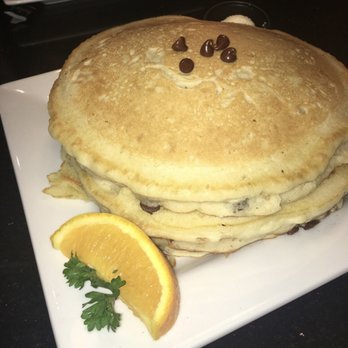 Keke's Breakfast Cafe - Chocolate chip pancakes.... HUGE - Breakfast & Brunch Near Me - Lutz, Florida
