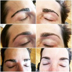Fairy's Perfect Brows - After Threading and Tinting..