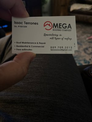 Mega Roofing Logo