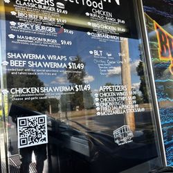 The Burger Joint - Menu