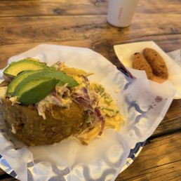Mofongo with Chicken Mofongo with Chicken