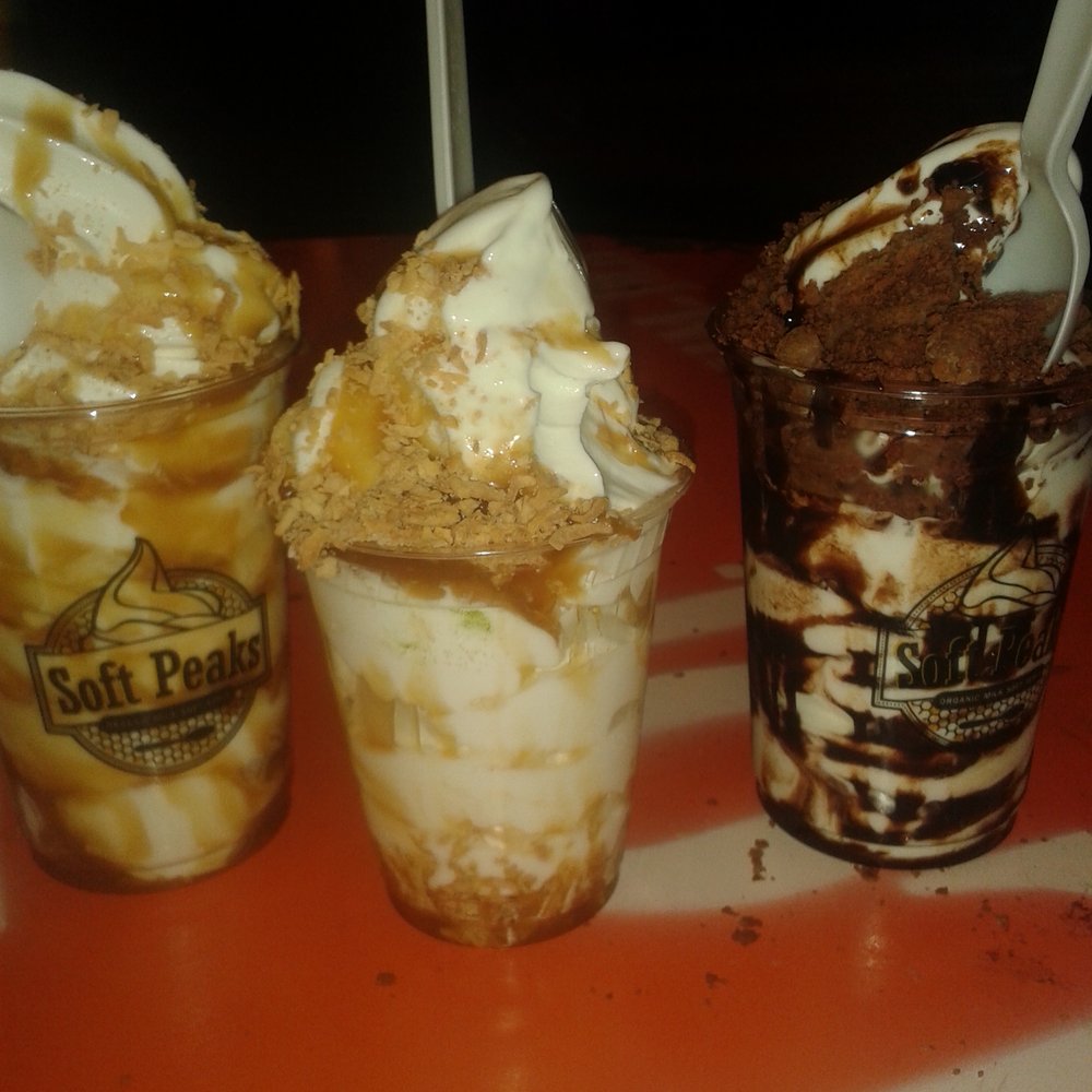 Soft Peaks - Regular and a (free) small rocky mountain + Regular mudslide. - Ice Cream & Frozen Yogurt Near Me - Vancouver, British Columbia Soft Peaks - Regular and a (free) small rocky mountain + Regular mudslide. - Ice Cream & Frozen Yogurt Near Me - Vancouver, British Columbia