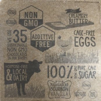 People's Organic - Information on their dessert ingredients - Vegan Near Me - Saint Paul, Minnesota