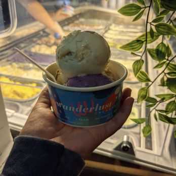 Wanderlust Creamery - Honestly I don't remember what the flavors were called because the names are so unique but they were all delicious! - Ice Cream & Frozen Yogurt Near Me - Pasadena, California Wanderlust Creamery - Honestly I don't remember what the flavors were called because the names are so unique but they were all delicious! - Ice Cream & Frozen Yogurt Near Me - Pasadena, California
