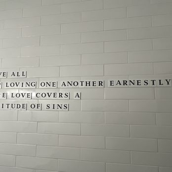 Awake Coffee - Bathroom wall - Coffee & Tea Near Me - Suwanee, Georgia