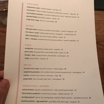 Upland - Menu - New American Near Me - New York, New York Upland - Menu - New American Near Me - New York, New York