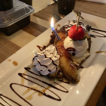 Chateau Rouge - Yummy baked banana dessert situation - French Near Me - Philadelphia, Pennsylvania