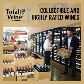 Total Wine & More - two men in a wine store - Tobacco Shops Near Me - Selma, Texas