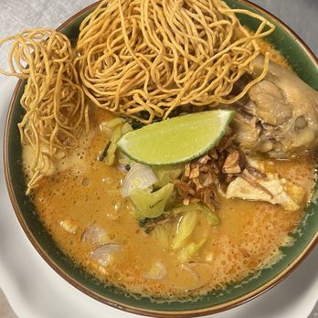 Thailicious - This menu to highly recommend name in thai khow soy or curry noodle soup authentic food from northern part of thailand - Thai Near Me - North Charleston, South Carolina